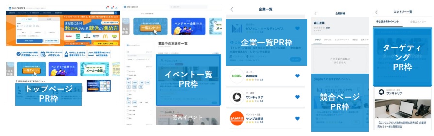 上位表示(イベントPR)