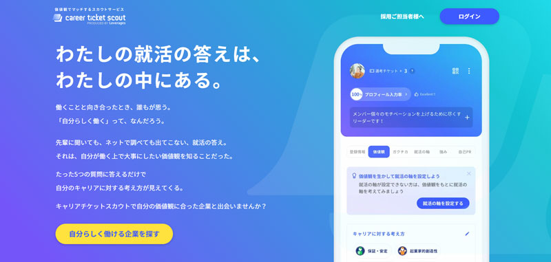 キャリアチケットスカウト